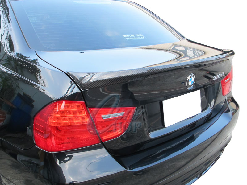 Bmw e90 carbon boot spoiler #4