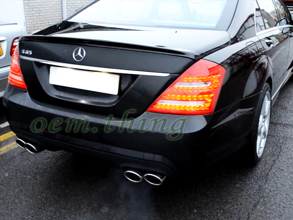 Mercedes benz s550 spoiler #5