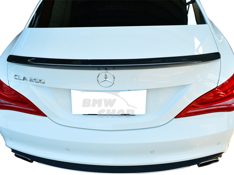 STOCK IN USA ▶ Carbon Fiber Mercedes Benz W117 C117 Sedan Trunk Spoiler CLA250
